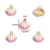 Pingentes Mistos de Animais Marinhos, Concha de Pérola, Estrela-do-Mar para DIY em Pulseira, Colar, Brinco, Decoração, Charms W536