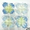 Simulación 4 cm pieza de hortensia no tejida pasador antiguo DIY abanico tocado accesorios para ropa al por mayor