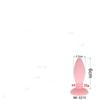 Plug Anal de Cauda Parafuso Removível Co Produtos Sexy para Adultos Plug Anal de Cauda Masturbação Plug Anal Serigrafado