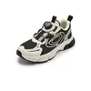 Zapatos para niños Balabala, zapatillas transpirables de malla para niños, zapatos de otoño con hebilla de perilla, zapatos de papá