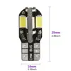 Superventas Transfronterizo 168 T10 5630 8Diodos 8LED Luz Indicadora de Ancho Luz de Matrícula 12V T10 Luz Pequeña Luz Indicadora de Posición