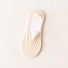 Meias Zhuji verão meias soquete femininas fundo de algodão absorvente de suor silicone antiderrapante calcanhar que não escorre meias invisíveis primavera e verão finas atacado de fábrica