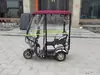Triciclo de dosel completamente cerrado vehículo de ocio dosel triciclo para ancianos triciclo eléctrico dosel de vehículo con cerramiento transparente Dezhuzhu