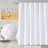 Cortina de Chuveiro Waffle Bordada Transfronteiriça Personalização Amazon Cortina de Banheiro Waffle Divisória de Banheiro Cortina de Pendurar Atacado