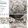 Pared de Fondo de TV de Piedra Sinterizada 1200x2700 Encimera de Piedra Sinterizada Baldosa de Mármol Blanco Veta Continua Piedra Sinterizada al por Mayor