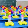 Globos de Flores de Pie Multicolor para la Temporada de Regreso a Clases, Globos Flotantes de Mesa, Decoración de Salón de Clases, Suministros para Actividades, Precio de Mayoreo