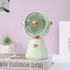 Ventilador de Mesa Mini Mini Ventilador Portátil Recarregável por USB Silencioso Multi-Color Venda Cruzada Amazon Mais Vendido Fornecimento Atacadista