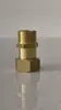 Conector en T para tubería de agua, tipo rosca interior y rosca exterior, unión para calentador de agua, uno a dos, 1/2 pulgada, engrosado, accesorios de cobre macizo, otros