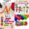 Cuerda de Goma para Saltar Cuerda de Saltar Banda de Goma Niños Estudiantes de Primaria Deportes Juguetes de Exterior Alta Elasticidad Cuerda de Banda de Goma para Saltar Antiguo