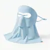 Mascarilla de Protección Solar para Niños, Protección UV Facial Completa de Verano, Mascarilla de Seda de Hielo Bebible, Mascarilla Facial con Protección para el Cuello para Bebés y Niños