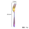 Juego de Cubiertos de Acero Inoxidable Transfronterizo, Juego de Cubiertos Corte Estrella Diamante, Cuchillo, Tenedor, Cuchara, Mango Chapado en Oro, Caja de Regalo, Juego de Cuatro Piezas para Comida Occidental y Postres