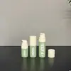 5ml10ml15ml botella de vacío de PP de pequeña capacidad tipo pulsador proceso de fijación de color de loción serigrafía muestra cosmética