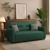 Sofá de cuero resistente a arañazos de gato sala de estar de apartamento pequeño habitación de alquiler tienda de ropa apartamento moderno sofá recto simple una pieza al por mayor