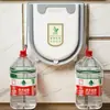 Lixeira de Cozinha Pendurada Doméstica Classificação de Lixo Dobrável Porta de Armário Pendurada na Parede Armazenamento para Banheiro Vaso de Papel