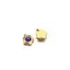 Transfronterizo Nuevo Color Hao Piedra Adorno Colgante Cuentas Hexágono Corazón de Durazno Flor Piedra Cuadrada Adorno Accesorios