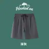 Pantalones Cortos de Seda Helada para Hombre, Ropa Deportiva Exterior de Verano para Niños y Hombres, Pantalones de Playa Casuales de Moda Negros de Secado Rápido para Hombre