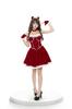 Amazon Nuevas Cuentas de Navidad Amor Año Nuevo Japonés y Coreano Navidad Conjunto de Vestido de Varias Piezas Rojo y Verde Traje de Navidad