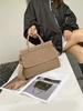 Bolso de Mujer de Piel de Vaca de Primera Capa, Bolso de Hombro Único Cruzado, Estilo Europeo y Americano, Moda Transfronteriza, Funda de Cuero Genuino para Viaje