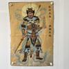 Una generación de bordado Thangka pintura núcleo ocho inmortales a través del mar antigua figura nostálgica Thangka porche sala de estar artesanía pintura nueva