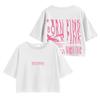 Jin Zhixiu Jenny Park Caiying LISA Concierto BORN PINK Merchandising jennie con Camiseta de Manga Corta Ropa