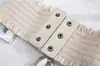 Em estoque Feminino cintura borla cadarço emagrecedor cinto renda largo cintura laço moda cinto decorativo