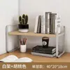 Estante de Almacenamiento de Escritorio Estantería de Múltiples Niveles Organizador de Escritorio para Estudiantes Solución de Almacenamiento en Gabinete por Niveles para Escritorio de Oficina y Computadora