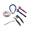 Kit de lavado de cadena para bicicleta de montaña, tamaño de cepillo para limpieza de cadena de bicicleta, herramientas de limpieza y mantenimiento para plato de piñón de rueda libre