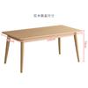 Mesa de comedor de comida rápida, mesa de comedor y silla de madera maciza, moderna y minimalista, rectangular, para el hogar, fabricante de mesas de comedor para restaurantes