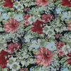 Atacado em Estoque Tecido Jacquard Poliéster-Algodão Padrão Floral Vintage Jaqueta da Moda Roupas de Algodão Tecido para Sofá Infantil