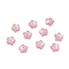 11mm Colorido Mini Perla ABS Flor de Cinco Pétalos Base para Pulseras Hechas a Mano DIY y Accesorios de Cadena para Teléfono Materiales al por Mayor