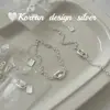 Industria Pesada Coreana Ins Joyería de Mano Plata de Ley S925 Nariz de Cerdo Pulsera de Diseño Sencillo Elegante de Nicho Modelo Versátil para Mujer