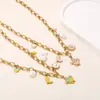 Collar Colgante de Tortuga Perla Luna Transfronterizo Accesorios Lujo Ligero Nicho Estilo Vacaciones Verano Dopamina Mujer Gama Alta