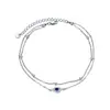 Joyería Transfronteriza Amazon Nuevo Pulsera Ojo de Diablo Simple Lujo Ligero Nicho Joyería de Acero Inoxidable para Mujer
