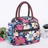 Bolsa Feminina Cor Sólida Bolsa Transversal Bolsa de Mão Impermeável Espessada Bolsa de Armazenamento para Mamães Bolsa Pequena de Tecido de Ombro Único Bolsa de Mão de Tecido Oxford