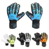 Guantes de Portero de Fútbol para Adultos Profesionales Engrosados Antideslizantes de Látex Guantes de Juego de Fútbol Entrenamiento Guantes Protectores
