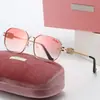 Nuevas Gafas Miuji Moda Coreana Metálicas Poligonales Retro de Gama Alta para Mujer Gafas de Sol Protectoras Solares Cool Dulces Americanas para Hombre