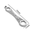Colgante de herramienta de acero inoxidable secador de pelo tijeras cuchillo de cocina cuchara colgante de joyería collar de pendientes DIY