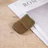Tabla Gua Sha de Sándalo Verde Natural, Tabla Gua Sha en Forma de Corazón de Sándalo Dorado, Universal para Todo el Cuerpo, Tabla Gua Sha Cuadrada para Masaje de Espalda