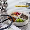 Bandeja de Frutas de Luxo Leve Bandeja de Frutas Doméstica Caixa de Armazenamento de Alta Qualidade Caixa de Doces Armazenamento Selado Mesa de Centro da Sala de Estar Bandeja de Frutas Secas