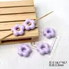 Bolsa de Flores Caladas de Acrílico Multicolor Anillo de Cuentas Pulsera de Cuentas Hecha a Mano DIY Accesorios de Joyería Material