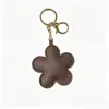 Llavero de Flor para Bolso DIY Estilo Nuevo Piel Sintética Lindo Simple Dibujo Animado Colgante para Llave de Bolso Colgante para Mochila