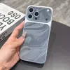 Funda de Teléfono 2 en 1 con Onda de Agua Compatible con Apple 17PROMAX Moderna 16 Dopamina 11/13/14 Pegatina Skin 17
