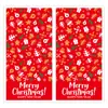 Pegatinas Rectangulares de Navidad Merry Christmas Temáticas Sellos para Embalaje de Cajas de Regalo Pegatinas Decorativas para Regalos de Año Nuevo