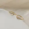 Anel Super Brilhante Estilo Coração Micro-incrustado com Zircônia Luxo Leve Design de Nicho Ins Diamante Quadrado Anel de Abertura Estilo Frio Exquisito