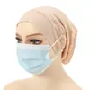 Gorro para orejas transfronterizo base de gorra gorra puede llevar una mascarilla algodón mercerizado de alta elasticidad algodón venta directa puede ser una generación de cabello