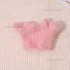 Ropa para muñeca de 10 cm, camiseta de manga corta, chaleco para muñeca, colección de atuendos para muñeca Labubu de 17 cm