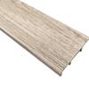 7.6cm Fabricante Venta al por Mayor Plano Ingeniería Impermeable Madera Plástico Línea de Pie Plástico Línea de Pie Fibra de Madera de Bambú Pvc Línea de Pie