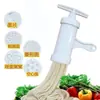 Utensílios de Cozinha Máquina Manual de Pressionar Massa Máquina de Macarrão Hele Máquina Doméstica Pequena de Rio Máquina Hele Manualmente Manivelada Macarrão Wowo