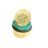 Decoración para Cupcakes de Navidad Estilo Transfronterizo Láser Marcado Suministros para Fiesta Navideña Disco Acrílico
