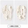 Jq Jingqi Mameluco de Bebé Otoño Algodón Puro Ropa para Recién Nacidos Monos de Mariposa Atuendo Estilo Monje para Casa